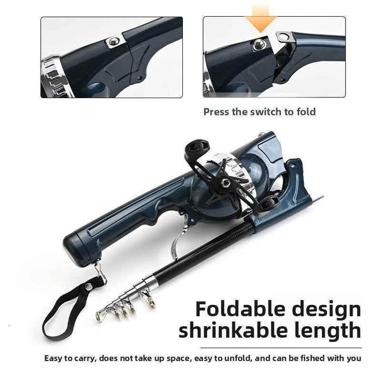 One-piece Folding Fishing Rod mutual by mutualdropshopping
