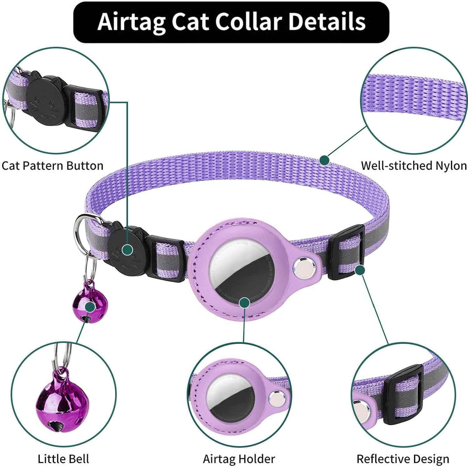 Cat Collar Anti-lost mutual by mutualdropshopping