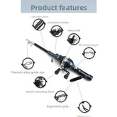 One-piece Folding Fishing Rod mutual by mutualdropshopping