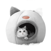 Cat in Gray Cat Bed Myliketpets Shop Small Pet Basket Cat Beds by Mascota Store