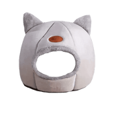 Cat in Gray Cat Bed Myliketpets Shop Small Pet Basket Cat Beds by Mascota Store