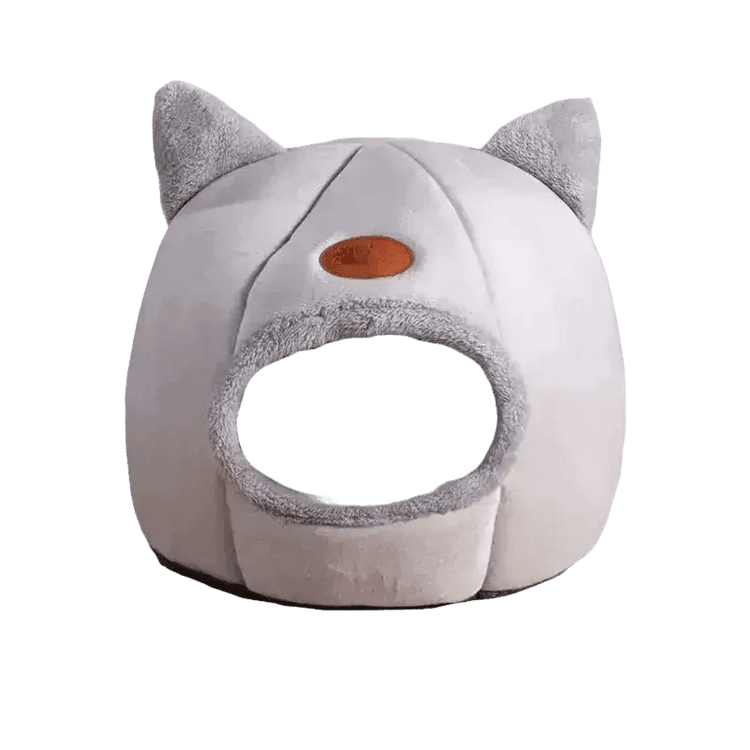 Cat in Gray Cat Bed Myliketpets Shop Small Pet Basket Cat Beds by Mascota Store