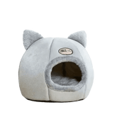 Cat in Gray Cat Bed Myliketpets Shop Small Pet Basket Cat Beds by Mascota Store