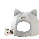 Cat in Gray Cat Bed Myliketpets Shop Small Pet Basket Cat Beds by Mascota Store