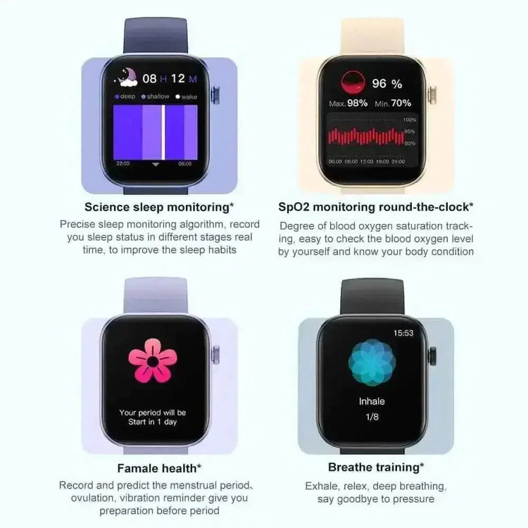 Colmi P71 Smartwatch IP68 Waterproof Voice Calls Two Bands Smart Watches by Cutesliving Store