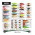 Colorful Fishing Lures Portable Fishing Gear Set fishing gear set plastic bait by CJDropshipping