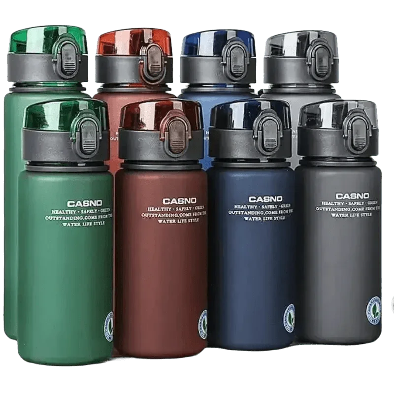 Colorful Leak Proof Sports Water Bottle water bottles by LEMFO YT Store