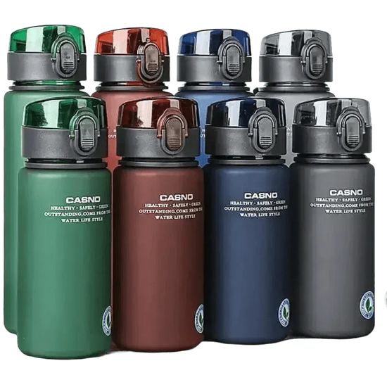 Colorful Leak Proof Sports Water Bottle water bottles by LEMFO YT Store