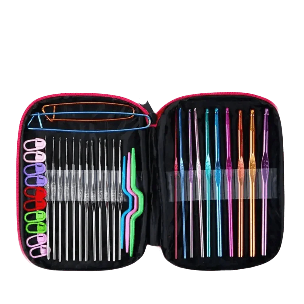 Spree Romantic Crochet Hook Set with Accessories Knitting Needle by NOTIONSLAND Handcraft Store