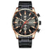Curren Silver Blue Quartz Mens Watch men&