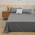 Solid Color Flat Bed Sheet Solid Color Flat Bed Sheet by Dropshee
