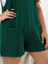 Plus Size Knotted Strap Romper with Pockets women Attire by Trendsi