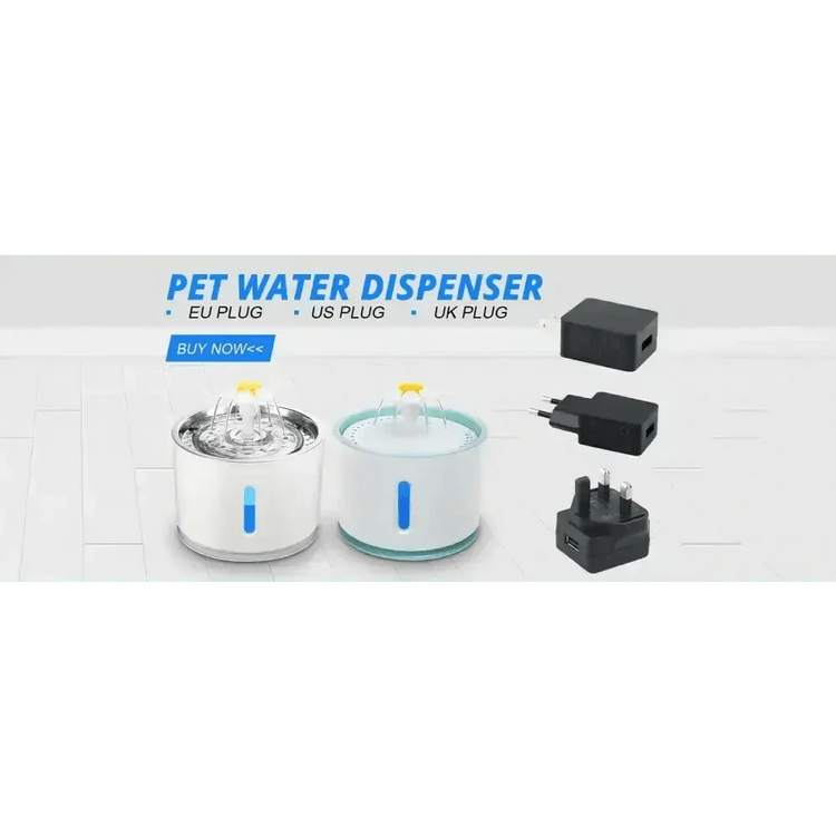 Daisy Nozzle Pet Cat Water Fountain Stainless Steel Pet Water Fountain by DSERS