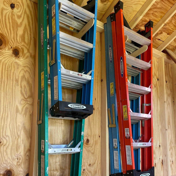 Deluxe Garden Tool Organizer Kit – Yard Tool Rack & Shed Storage System Organizer for Shed Outdoor Storage by HangThis Up My Shed Organizing System