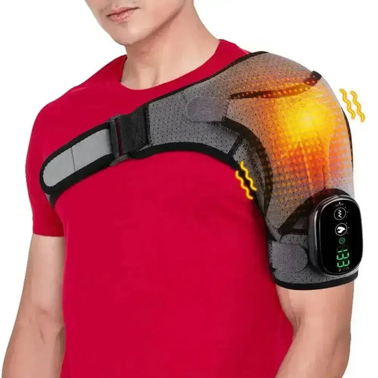 Digital Heated Shoulder Brace Heating Pad Shoulder by Hailicare Oversea Store