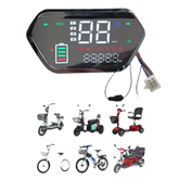 Motorcycle Speedometer LCD Display Speed Control Panel Ebike LCD Display by Little Bird Sport Store