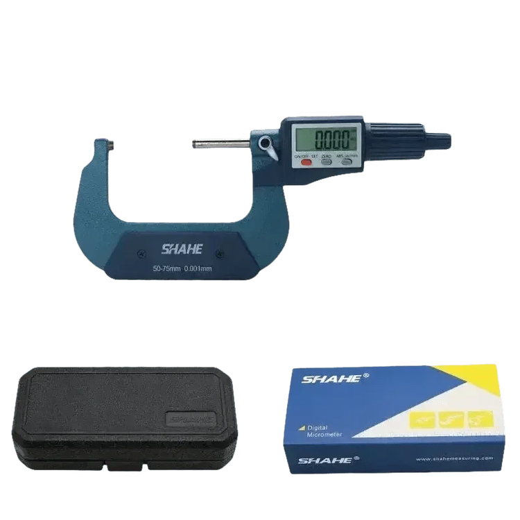 Digital Micrometer Extra Large LCD Screen Micrometer by Shahe Official Store