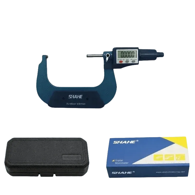 Digital Micrometer Extra Large LCD Screen Micrometer by Shahe Official Store