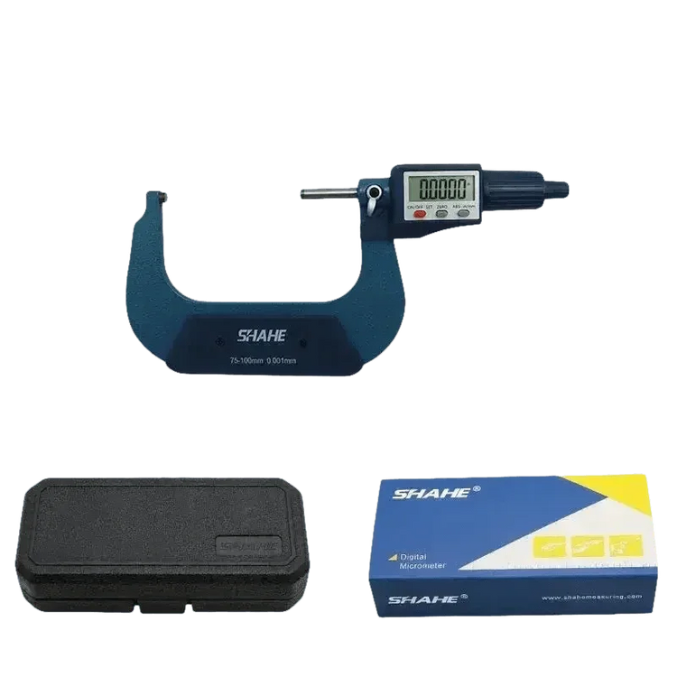 Digital Micrometer Extra Large LCD Screen Micrometer by Shahe Official Store