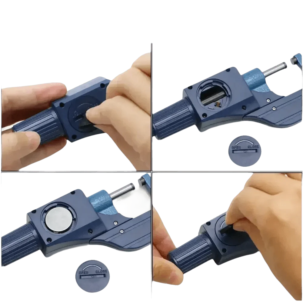 Digital Micrometer Extra Large LCD Screen Micrometer by Shahe Official Store