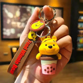 Disney Cartoon Anime Lilo and Stitch Pendant Keychains Holder Car Key Chain Key Ring Mobile Phone Bag Hanging Jewelry Gifts Toys & Games by Dropshee