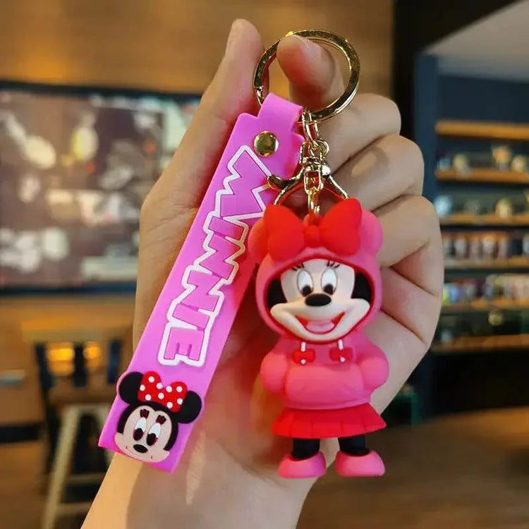 Disney Cartoon Anime Lilo and Stitch Pendant Keychains Holder Car Key Chain Key Ring Mobile Phone Bag Hanging Jewelry Gifts Toys & Games by Dropshee