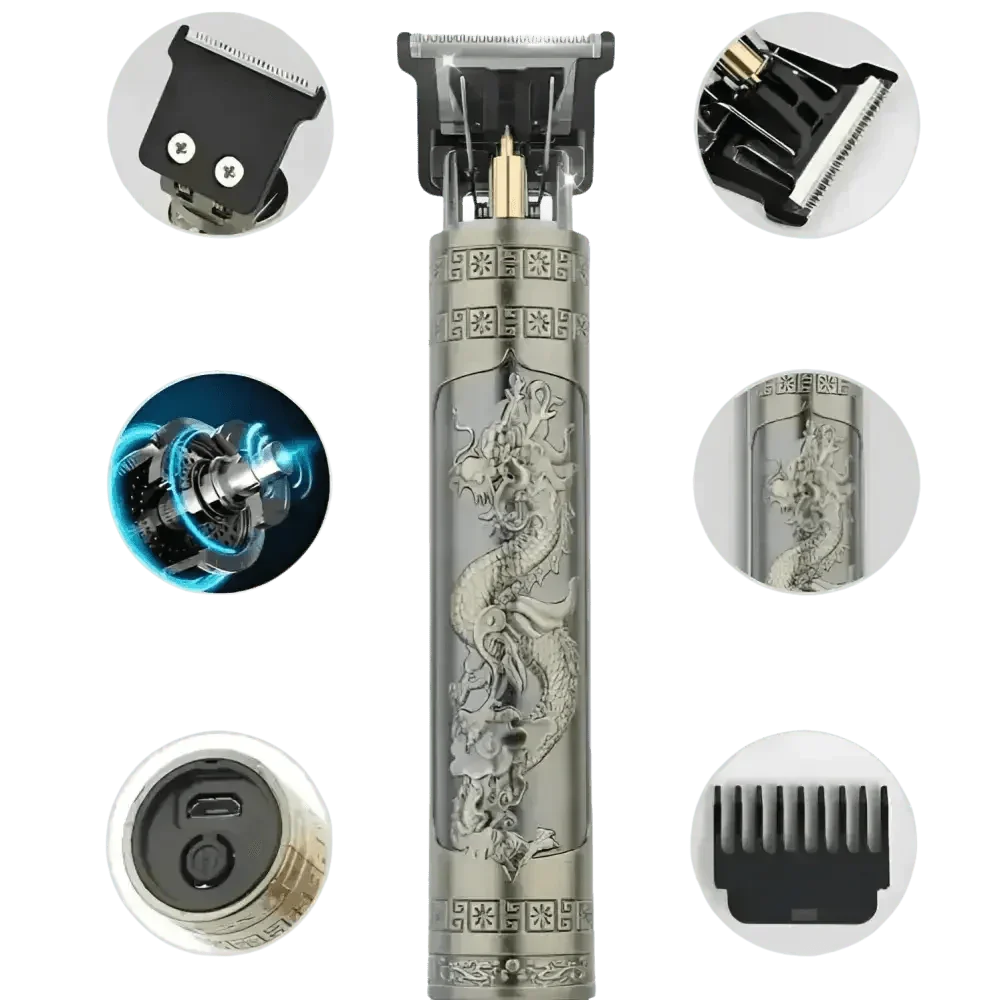 Dragon Design Electric Hair Clipper Professional hair shaver by Perfect Styling Store