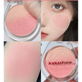 Dual Gradient Blush Highlights Natural Nude Makeup Brightening Cheek Purple Blue Female Niche Brand 2024 New Makeup by Dropshee