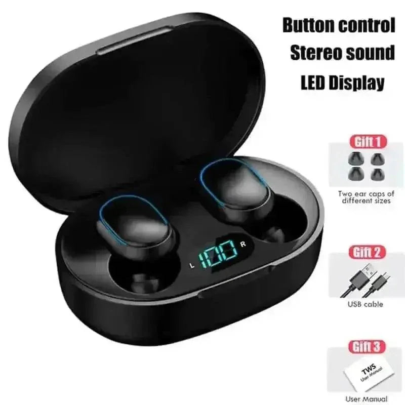 E7S TWS Wireless Bluetooth Earphones Sport Headphones by Smart Watch Direct Sales Factory Store