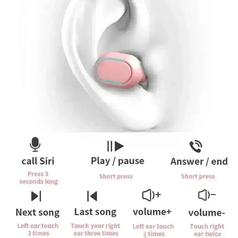E7S TWS Wireless Bluetooth Earphones Sport Headphones by Smart Watch Direct Sales Factory Store