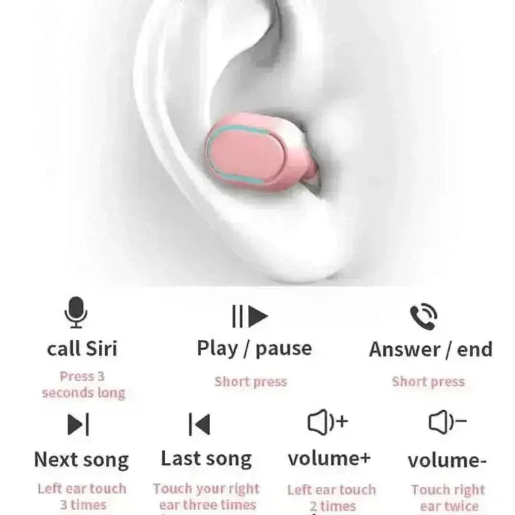 E7S TWS Wireless Bluetooth Earphones Sport Headphones by Smart Watch Direct Sales Factory Store