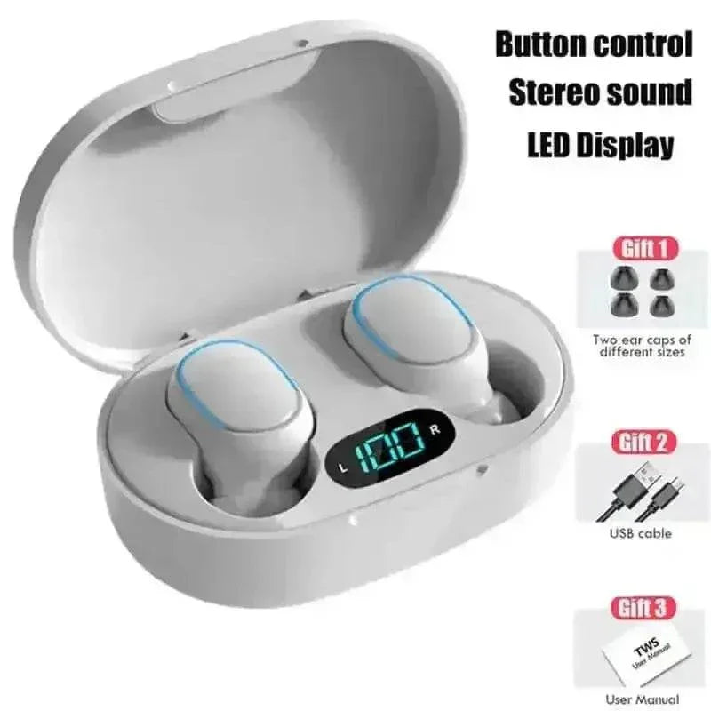 E7S TWS Wireless Bluetooth Earphones Sport Headphones by Smart Watch Direct Sales Factory Store