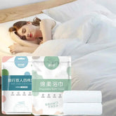 Disposable Travel Bedding Set Disposable Travel Bedding Set by Dropshee