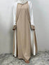 Luxury Two-Piece Abaya Dress Two-Piece Abaya Dress by Dropshee