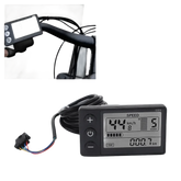 Electric Bike Display Waterproof SM LCD S866 Ebike LCD Display by WIND CHASER OUTDOOR Store