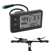 Electric Bike Display Waterproof SM LCD S866 Ebike LCD Display by WIND CHASER OUTDOOR Store