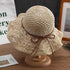 Fashionable Handmade Crochet Straw Hat Womenswear by CJ