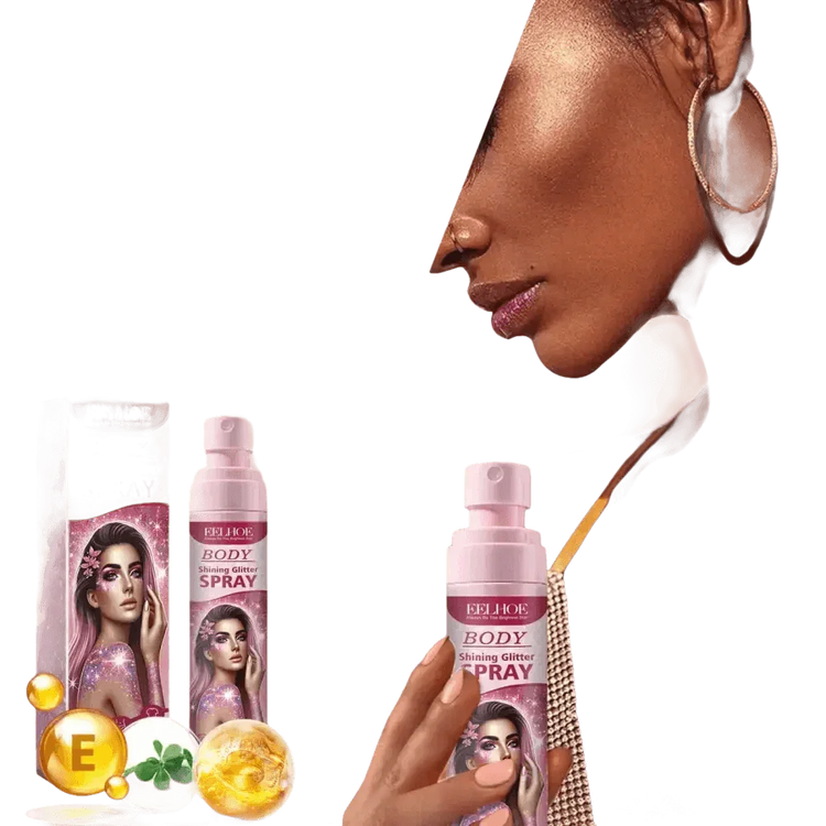 Eelhoe Stage Makeup Glitter Long Lasting Highlighter Spray Makeup by CJ