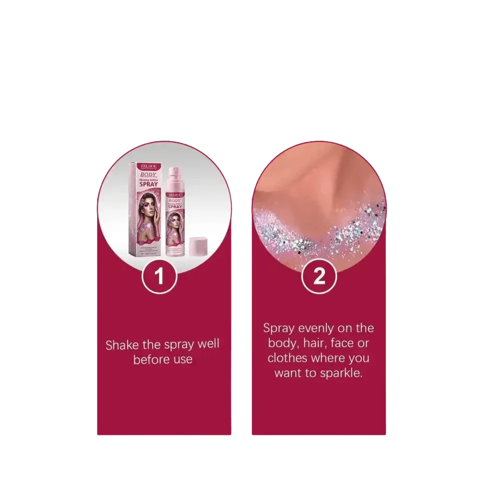 Eelhoe Stage Makeup Glitter Long Lasting Highlighter Spray Makeup by CJ