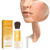 Eelhoe Sunscreen Setting Powder with Brush Breathable Finish Makeup by CJ