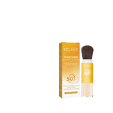 Eelhoe Sunscreen Setting Powder with Brush Breathable Finish Makeup by CJ