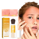 Eelhoe Sunscreen Setting Powder with Brush Breathable Finish Makeup by CJ