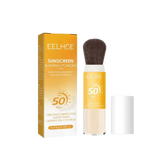 Eelhoe Sunscreen Setting Powder with Brush Breathable Finish Makeup by CJ