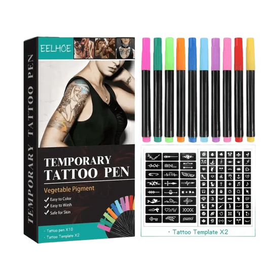 Eelhoe Temporary Tattoo Pen Set Makeup by CJ