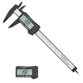 Electronic Digital Caliper with Jaws Digital Caliper by Shenzhen Lefavor tool&