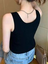 Plus Size Ribbed Scoop Neck Tank women Attire by Trendsi