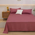Solid Color Flat Bed Sheet Solid Color Flat Bed Sheet by Dropshee