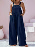 Plus Size Square Neck Wide Leg Overalls women Attire by Trendsi