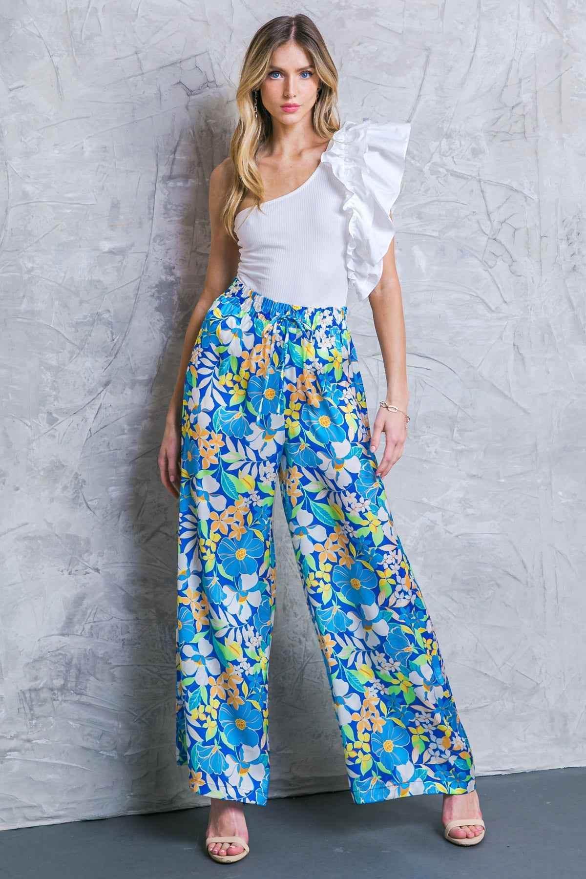 CRUISING THROUGH WOVEN PANTS PANTS by Flying Tomato