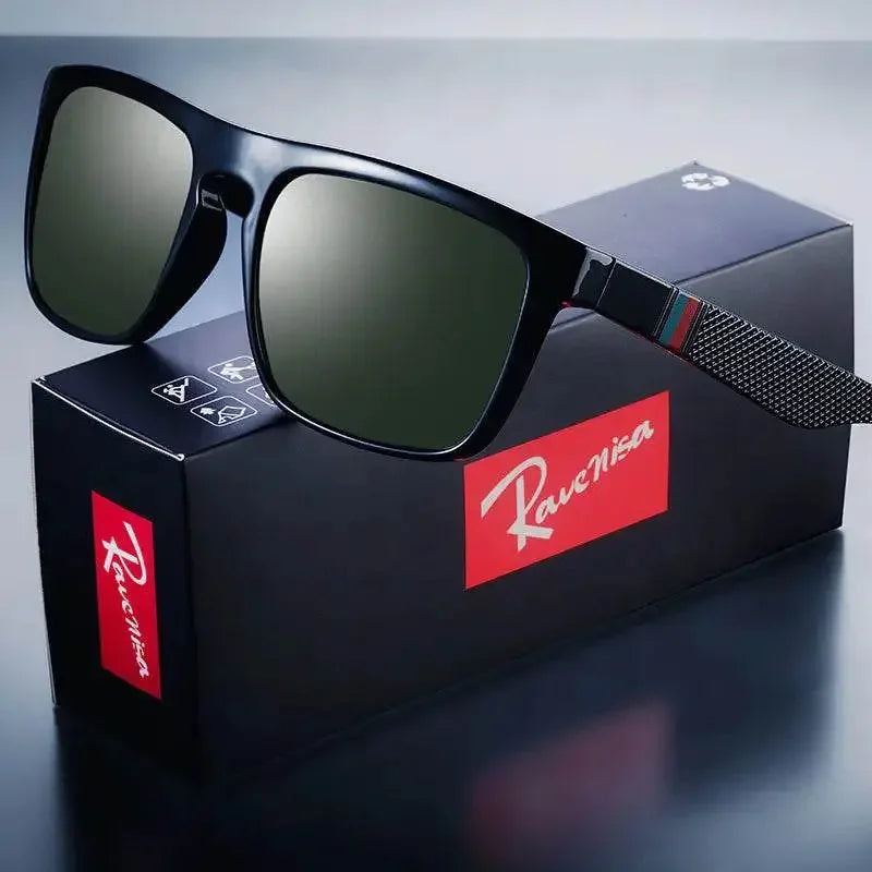Fashion Square Vintage Polarized Sunglasses Men Women Retro Driving Fishing Sun Glasses UV400 Eyewear sun glasses by Dropshee